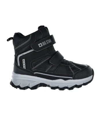 Ghete cu inchidere velcro, Negru