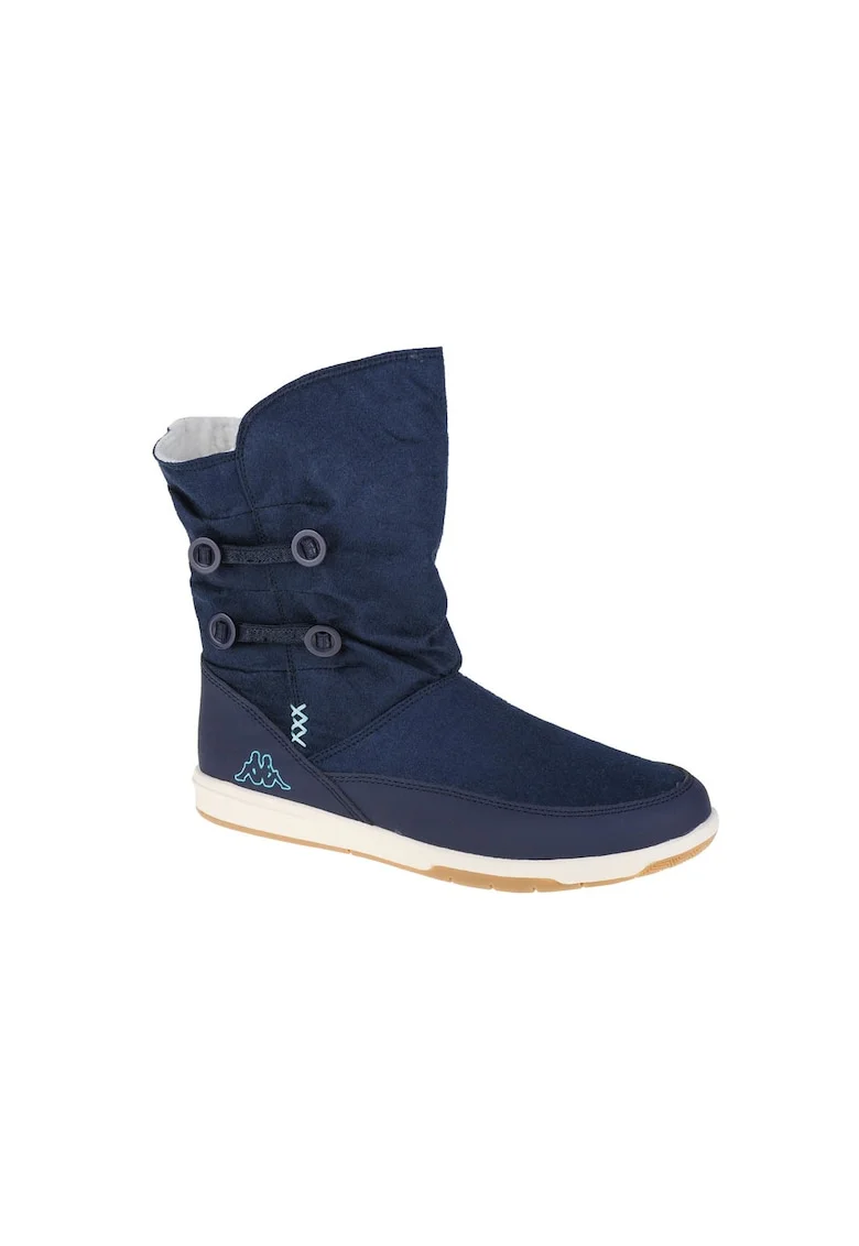 Bocanci de iarna,  Cream K 260513T-6737, Albastru marin, Bleumarin