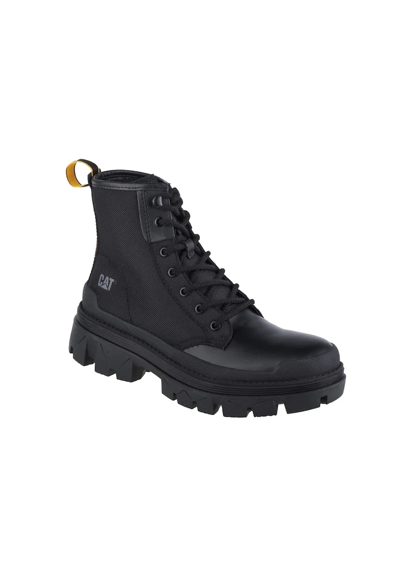 Ghete barbati  Hardwear Hi, piele/nailon, negru, Negru