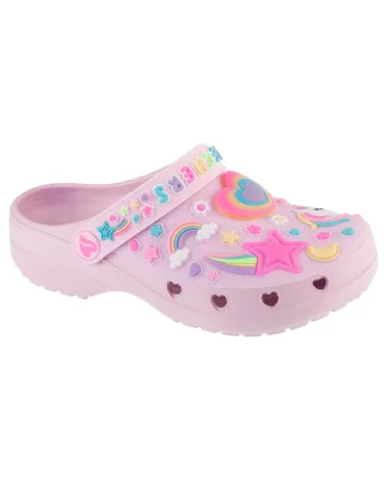 Saboti slingback de cauciuc,  Heart Charmer - Girly Land 308406, Roz
