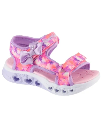 Sandale copii,  S-Lights: Flutter Hearts Sandal - Blurry Love 303110, Roz