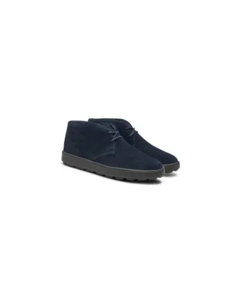 Pantofi sport barbati  304067587, Piele naturala, Albastru, Albastru