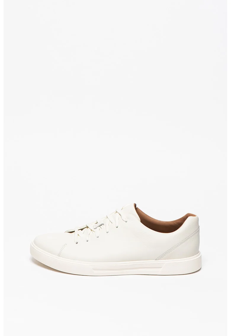 Pantofi casual de piele Un Costa, Alb