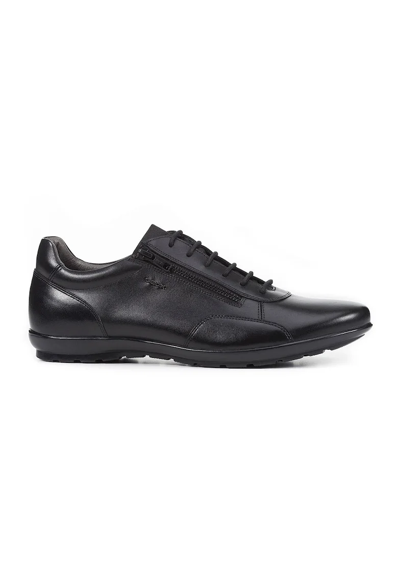 Pantofi casual de piele, Negru
