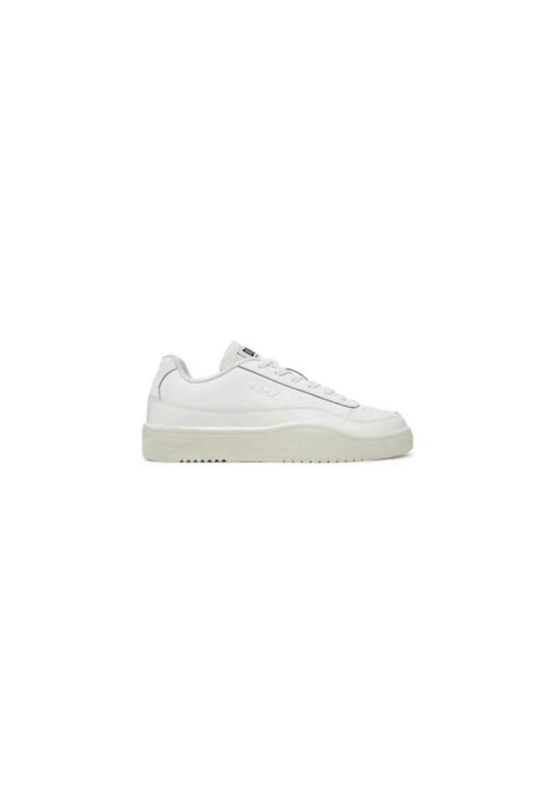 Pantofi sport barbati  305027665, Piele naturala, Alb, Alb