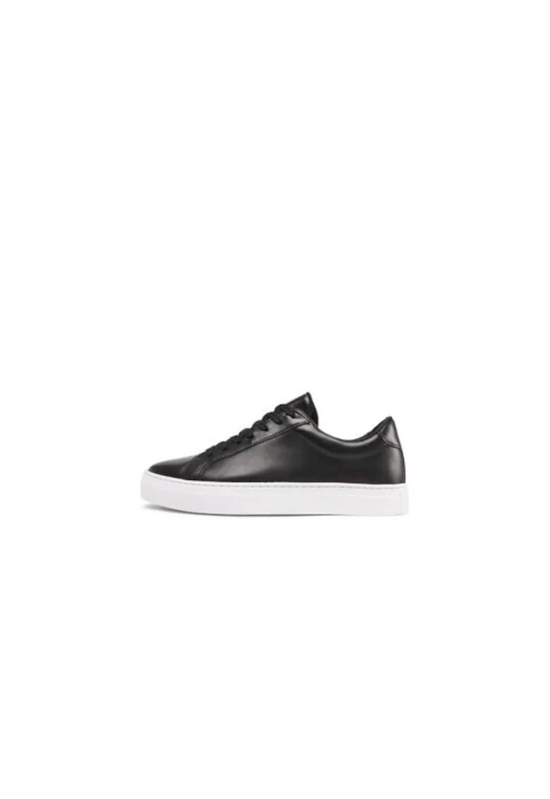 Pantofi sport barbati  300155813, Piele naturala, 46 EU, Negru