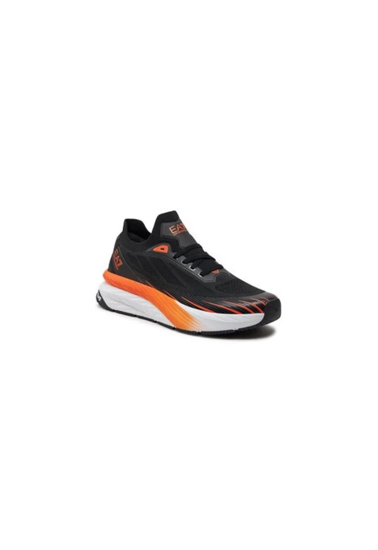 Pantofi sport barbati Emporio Armani  303545338, Textil, Negru, Negru