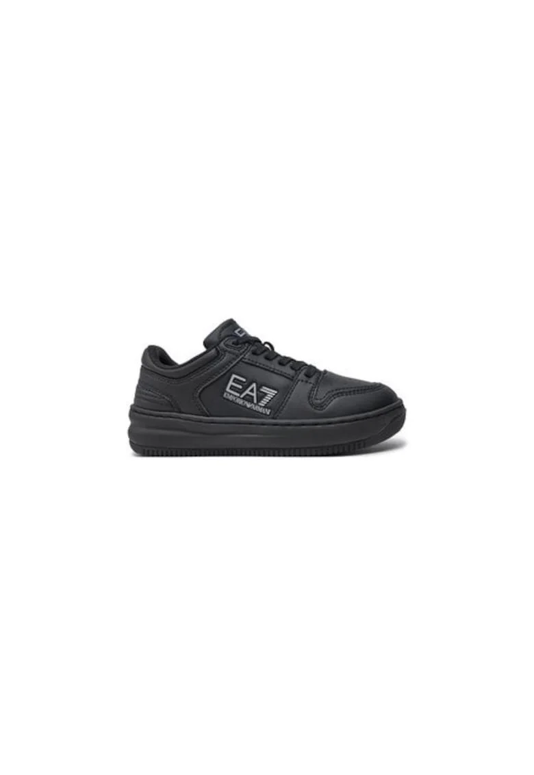 Pantofi sport baieti Emporio Armani  304462566, Piele ecologica, Negru, Negru