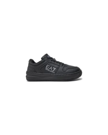 Pantofi sport baieti Emporio Armani  304462566, Piele ecologica, Negru, Negru