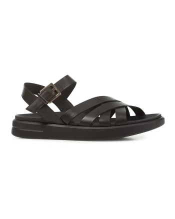 Sandale din piele Xand, Negru