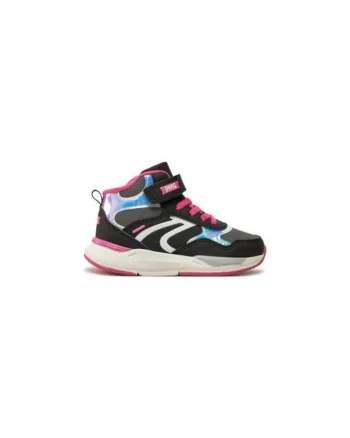 Pantofi sport fete  304320750, Piele ecologica, Negru, Negru