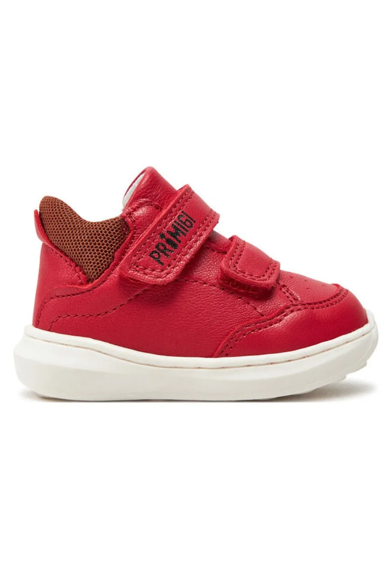 Pantofi sport baieti  304031526, Piele naturala, Rosu, Rosu