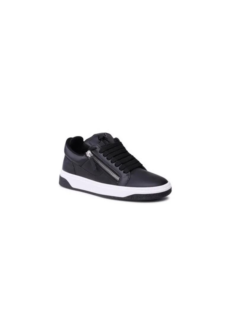 Pantofi sport barbati  301909361, Piele naturala, Negru, Negru