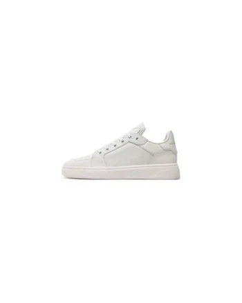 Pantofi sport barbati  303642457, Piele naturala, Alb, Alb