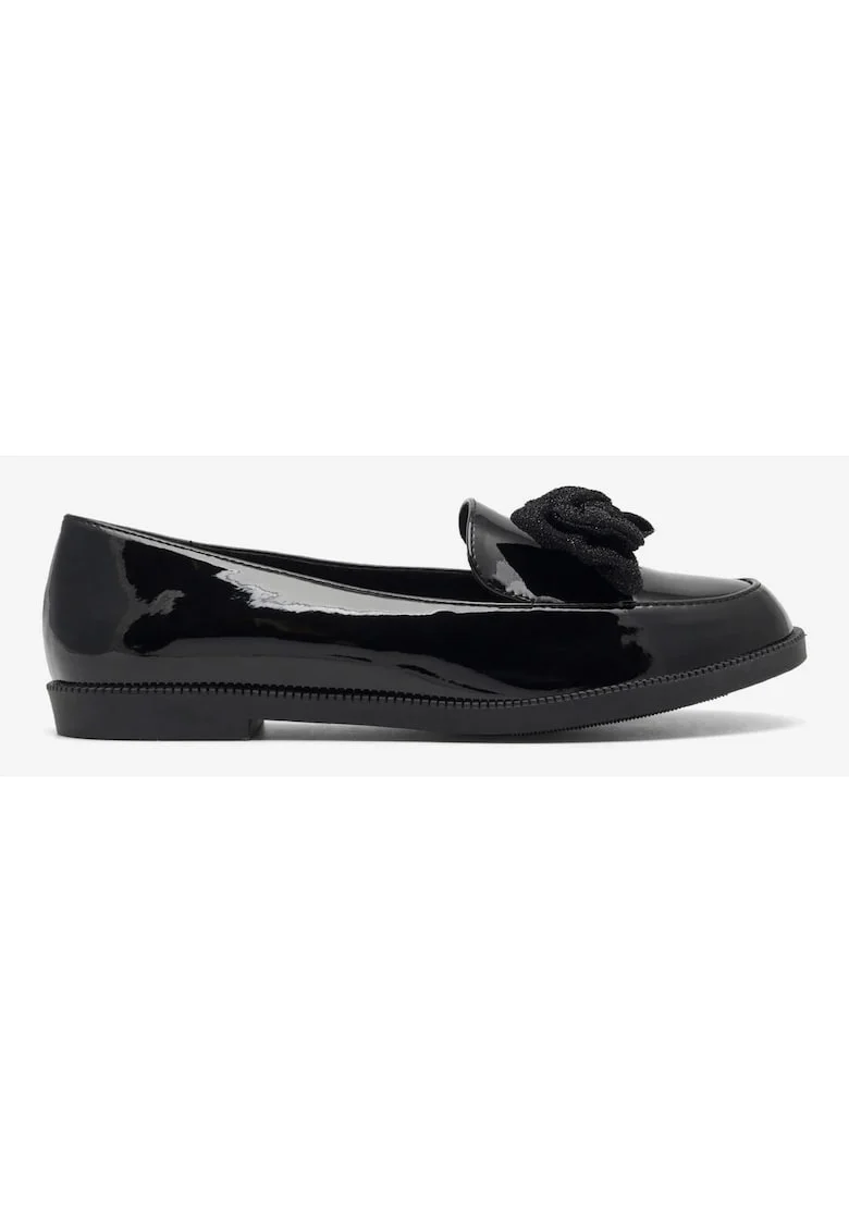 Mocasini fete,  5905588702856, Sintetic, 34, Negru