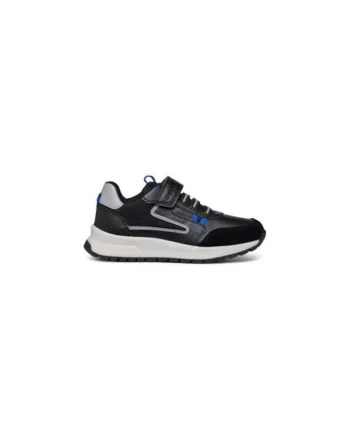 Pantofi sport baieti  303949303, Piele ecologica, Negru, Negru