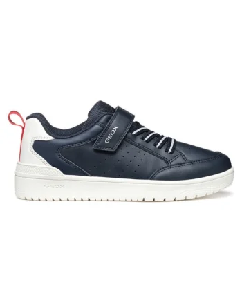 Pantofi sport baieti  304461088, Piele ecologica, Alb, Alb