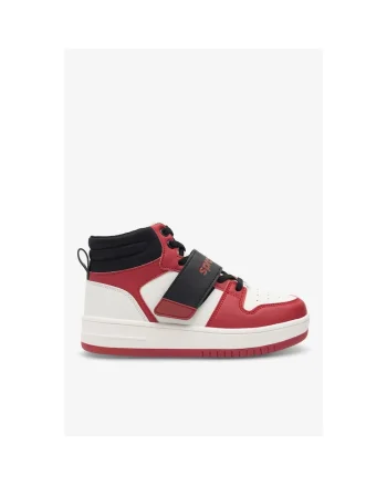 Pantofi sport baieti  5905588715962, Sintetic, Alb, Alb
