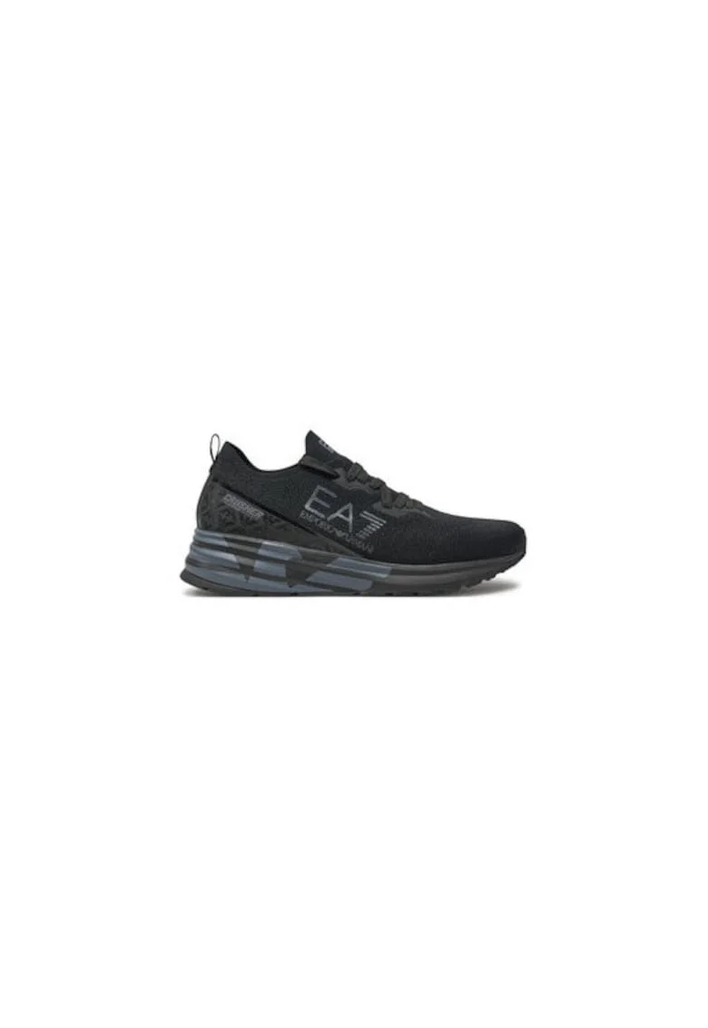Pantofi sport barbati Emporio Armani  304466120, Textil, Negru, Negru