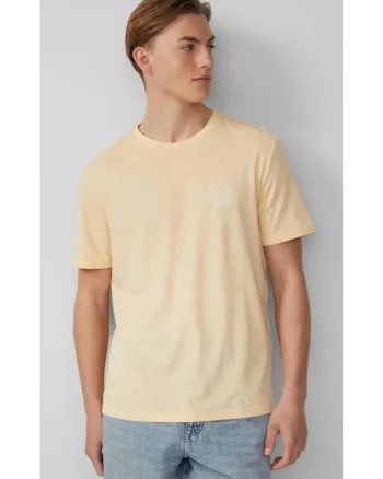 Q/S by s.Oliver Tricou barbati cu imprimeu, decolteu la baza gatului, Regular fit