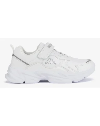 Pantofi sport baieti  5905588756255, Sintetic, Alb, Alb