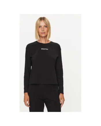 Camasa de noapte dama,  303227777, Bumbac, XS INTL, Negru