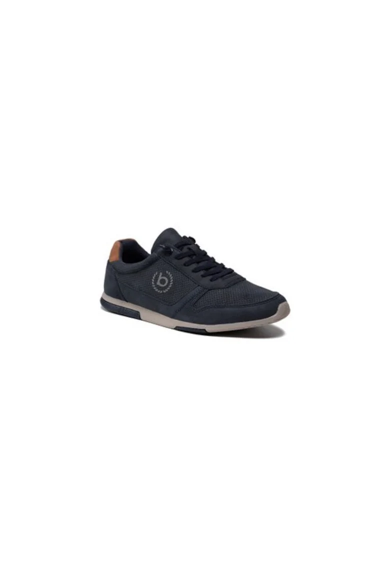 Pantofi sport barbati  209498646, Piele ecologica, Albastru, Albastru