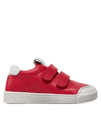Mocasini copii  303877309, Piele intoarsa, Rosu