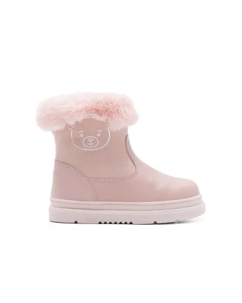 Cizme copii,  590559, Piele naturala, Roz,
