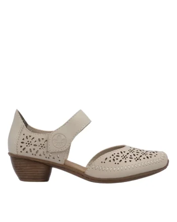 Pantofi casual, dama,  ANTISTRESS, 43750-62 bej, piele ecologica, Bej