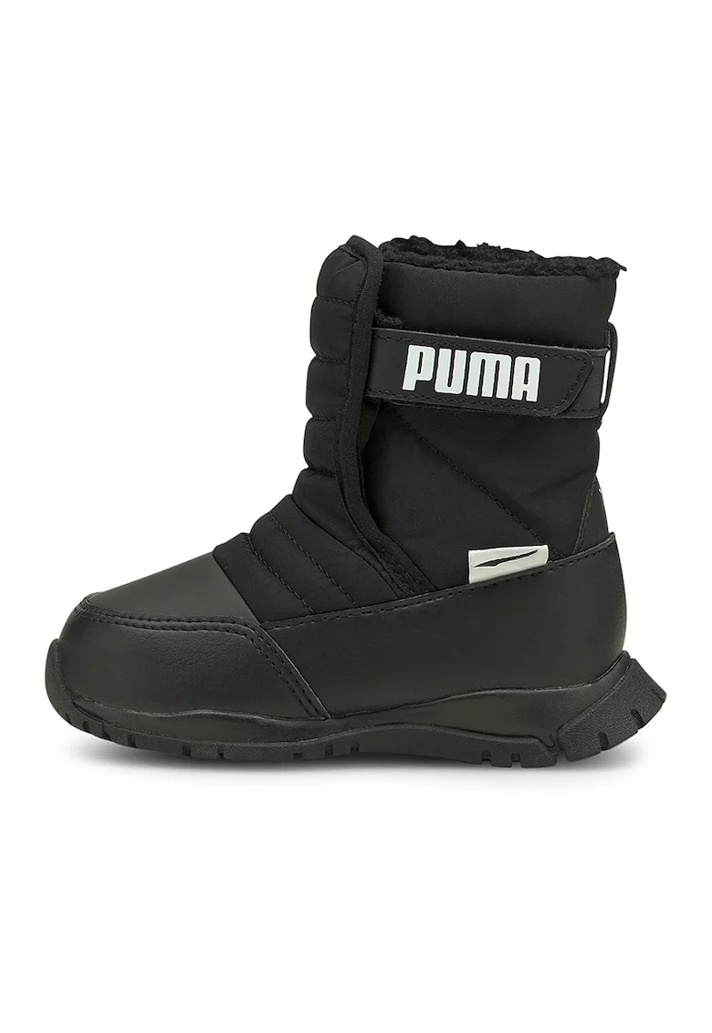 Ghete impermeabile cu inchidere velcro Nieve, Negru