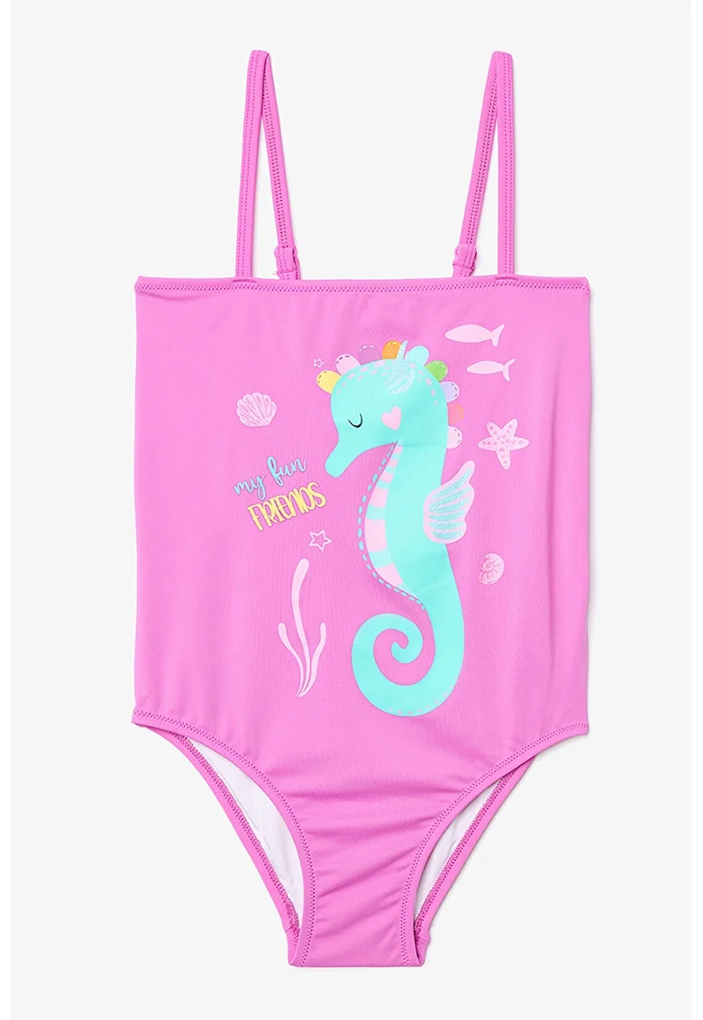 Costum de baie intreg, Violet deschis
