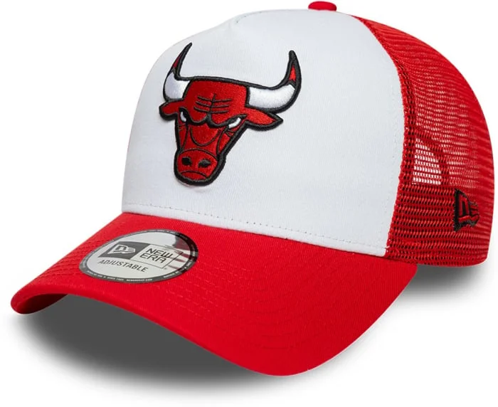 Sapca New Era NBA Side Patch Trucker Chicago Bulls  Fdr