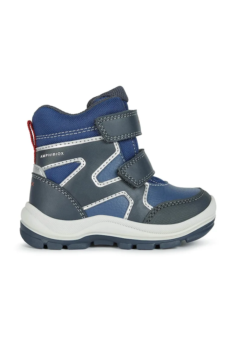 Ghete impermeabile cu velcro, Albastru