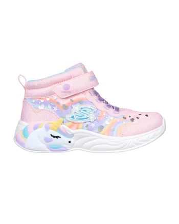 Ghete cu LED-uri Unicord Dreams-Magic, Roz