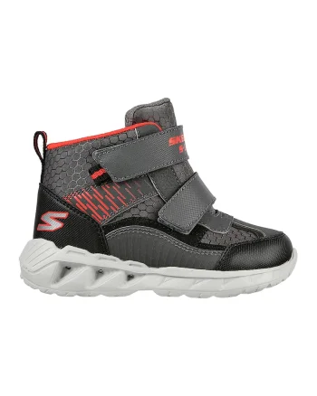 Ghete cu inchidere velcro Magna-Lights Frosty Fun-, Negru/Gri carbune
