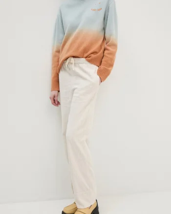 American Vintage pantaloni de catifea cord