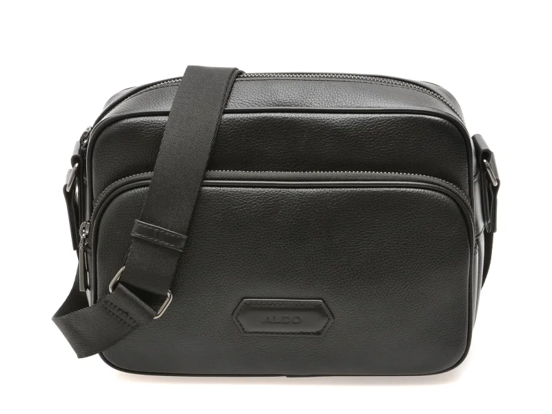Geanta ALDO neagra, LARDOWYN 001, din piele ecologica