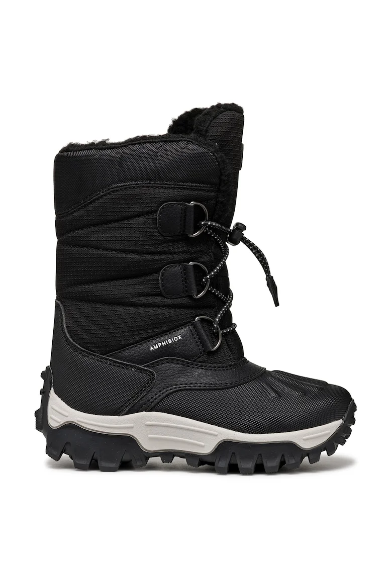 Cizme mid-calf de iarna, Negru
