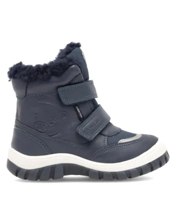 Ghete copii, 41061,  Piele naturala, Bleumarin
