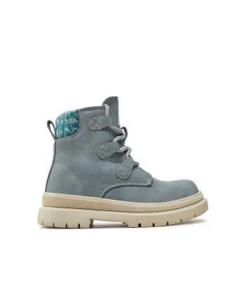 Ghete 241560 A485 Albastru,  Piele ecologica