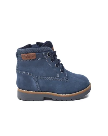 Ghete copii,  40090, Piele naturala, Bleumarin
