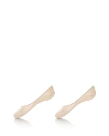 Set de sosete foarte scurte - 2 perechi 343025001, Bej