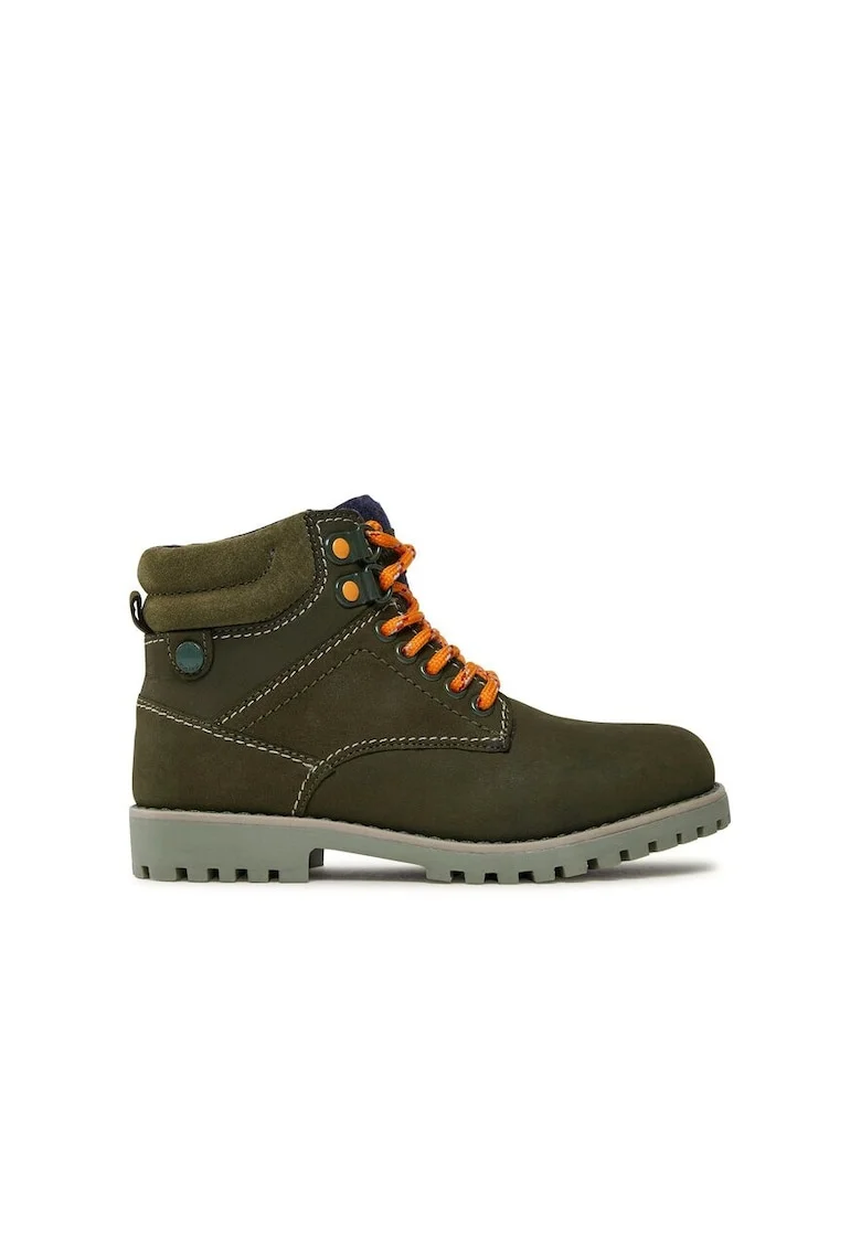 Ghete copii,  67349, Piele naturala, Kaki