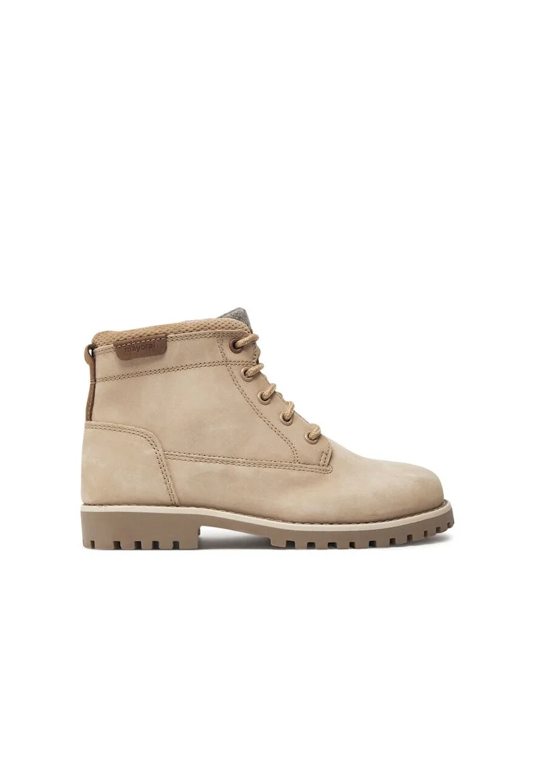 Ghete copii,  40434, Piele naturala, Bej, Bej