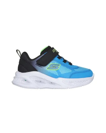Pantofi sport cu aspect contrastant Meteor-Lights - Krendox, Negru/Turcoaz
