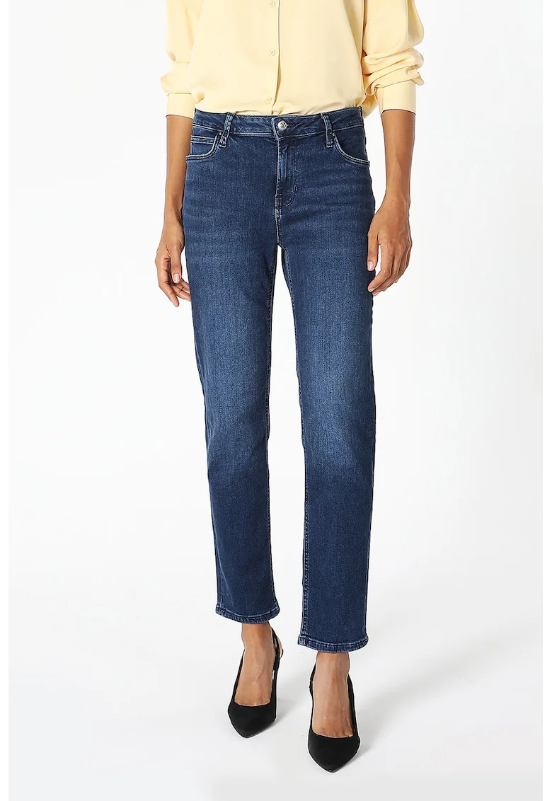 Blugi slim fit, Albastru