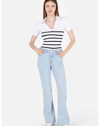 Blugi slim fit, Albastru deschis