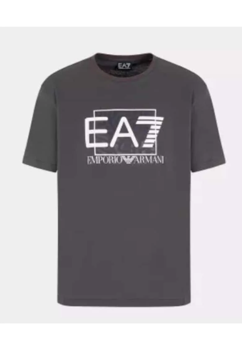 Tricou  Emporio Armani 3RPT01 PJ02Z 1997 grafit Culoare grafit 1