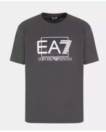 Tricou  Emporio Armani 3RPT01 PJ02Z 1997 grafit Culoare grafit 1